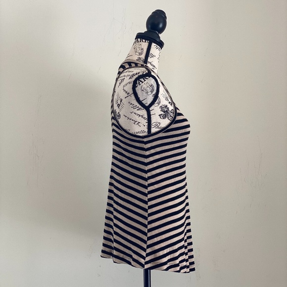 susanne karlsson Micke Striped Tank in Camel - Picture 10 of 11